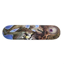 Baby loves its doll skateboards