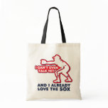 Baby Loves Red Sox Tote Bags