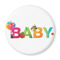 baby refrigerator magnet