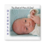 Baby Magnet Best of Mom & Dad! magnets Nicholas