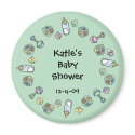 Baby Magnet - Rattles, Pacifiers, Blocks & Bottles by cutietoots Baby Magnet - Rattles, Pacifiers, Blocks & Bottles