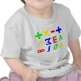 Baby Math Shirts