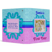 Baby Memory Two-Toned Photo Binder