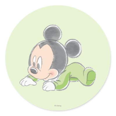 Baby Mickey Mouse 1 stickers