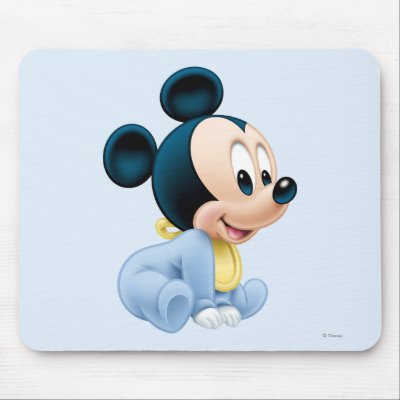 Baby Mickey Mouse 2 mousepads