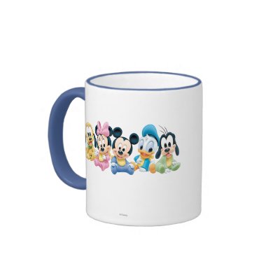Baby Mickey Mouse and friends mugs