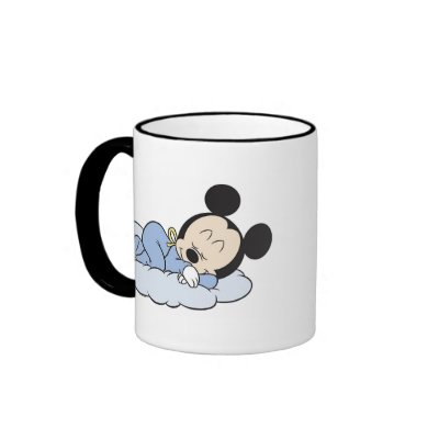 Baby Mickey Sleeping mugs