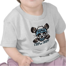 Baby MMA Skull and Binky Shirts