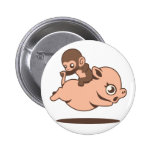 Baby Monkey (Going Backwards on a Pig) buttons