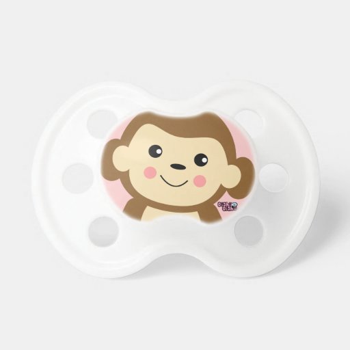baby monkey pacifier Zazzle