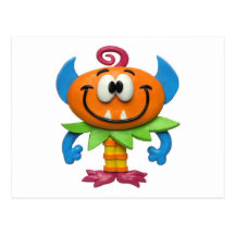 Baby Monster Postcard
