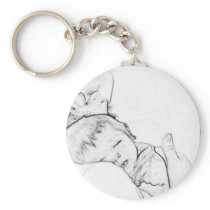 baby mother keychains