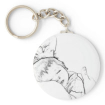 baby mother keychain (best quality)