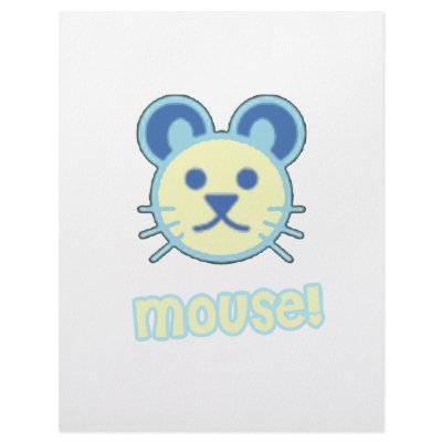 Baby Mouse Cartoon Letterhead Design by BurchellDesign