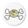 baby mummy Skull and Crossbones Fridge Magnet