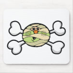 baby mummy Skull and Crossbones Mouse Pad