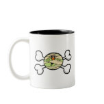 baby mummy Skull and Crossbones mugs