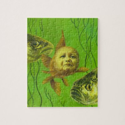 Baby Mutant Goldfish Puzzle by mictomart