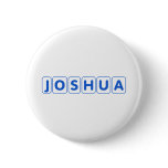 Baby Name Joshua buttons
