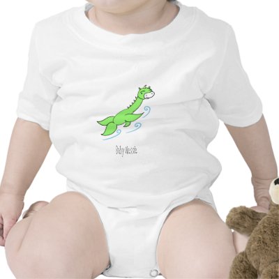 Baby Nessie Tshirts by LandofOrin