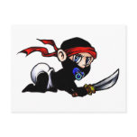 Baby Ninja Infant Ninjutsu Postcards