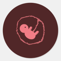 Baby on Board Round Sticker