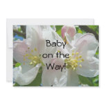 Baby on the Way! Blossoms Baby Shower Invitations