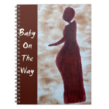 Baby On The Way Journal Spiral Notebooks