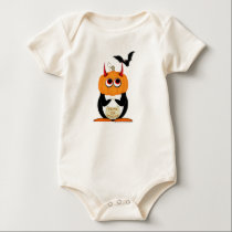 Baby Onesie Halloween Penguin t-shirts