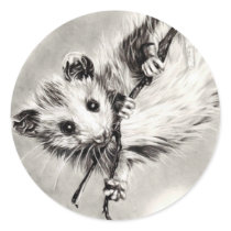 Baby Opossum Stickers by SpeakerDemon Baby Opossum Stickers