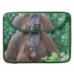 Baby Orangutan with Mother 15" MacBook Sleeve Sleeve For MacBooks