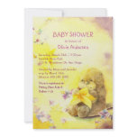 Baby Otter &amp; Starfish Cute Baby Shower Invitations