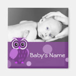 Baby Owl/ Photo Magnets