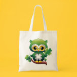 Baby Owl St Patrick Cartoon Bag bags