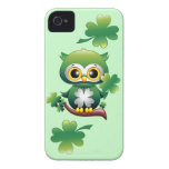 Baby Owl St Patrick Cartoon iPhone 4/4S Case