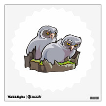 Baby Owls Room Sticker