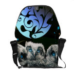 Baby Owls Under The Moonlight Commuter Bag