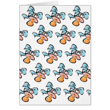 Baby Pacifier Card