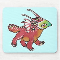 Baby Painted Dragon mousepad mousepads