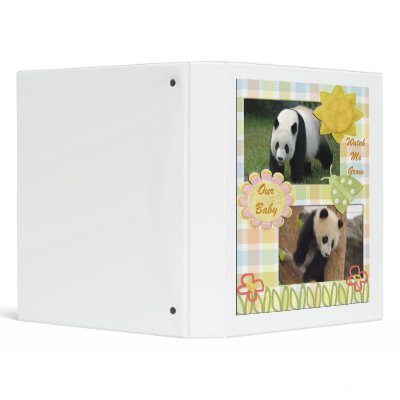 Baby Panda Baby Book Binder by LaWannaMitchell