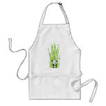 Baby Panda in Bamboo Forest Aprons