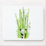 Baby Panda in Bamboo Forest Mouse Mats