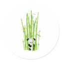 Baby Panda in Bamboo Forest stickers