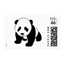 Baby Panda Stamps