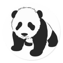 Baby Panda stickers by Jungleshoppe Baby Panda stickers