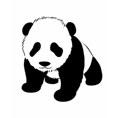 Baby Panda T-shirt by Jungleshoppe