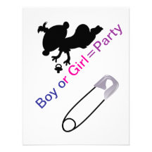 Baby Party Announcement