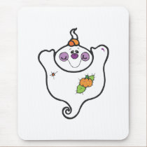 baby patchwork ghost mousepads
