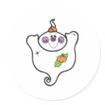 baby patchwork ghost sticker
