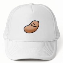 Baby peanut mesh hat